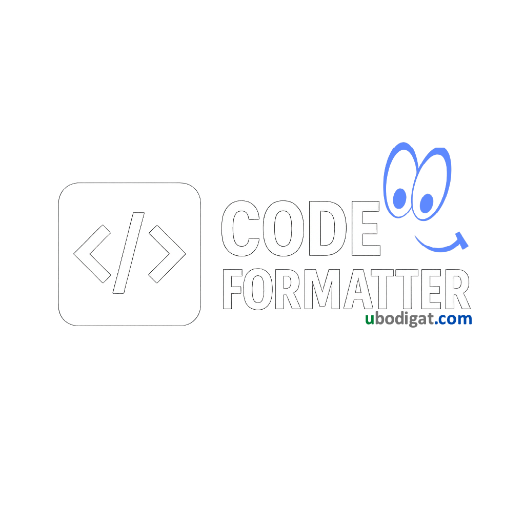U:Bodigat Code Formatter