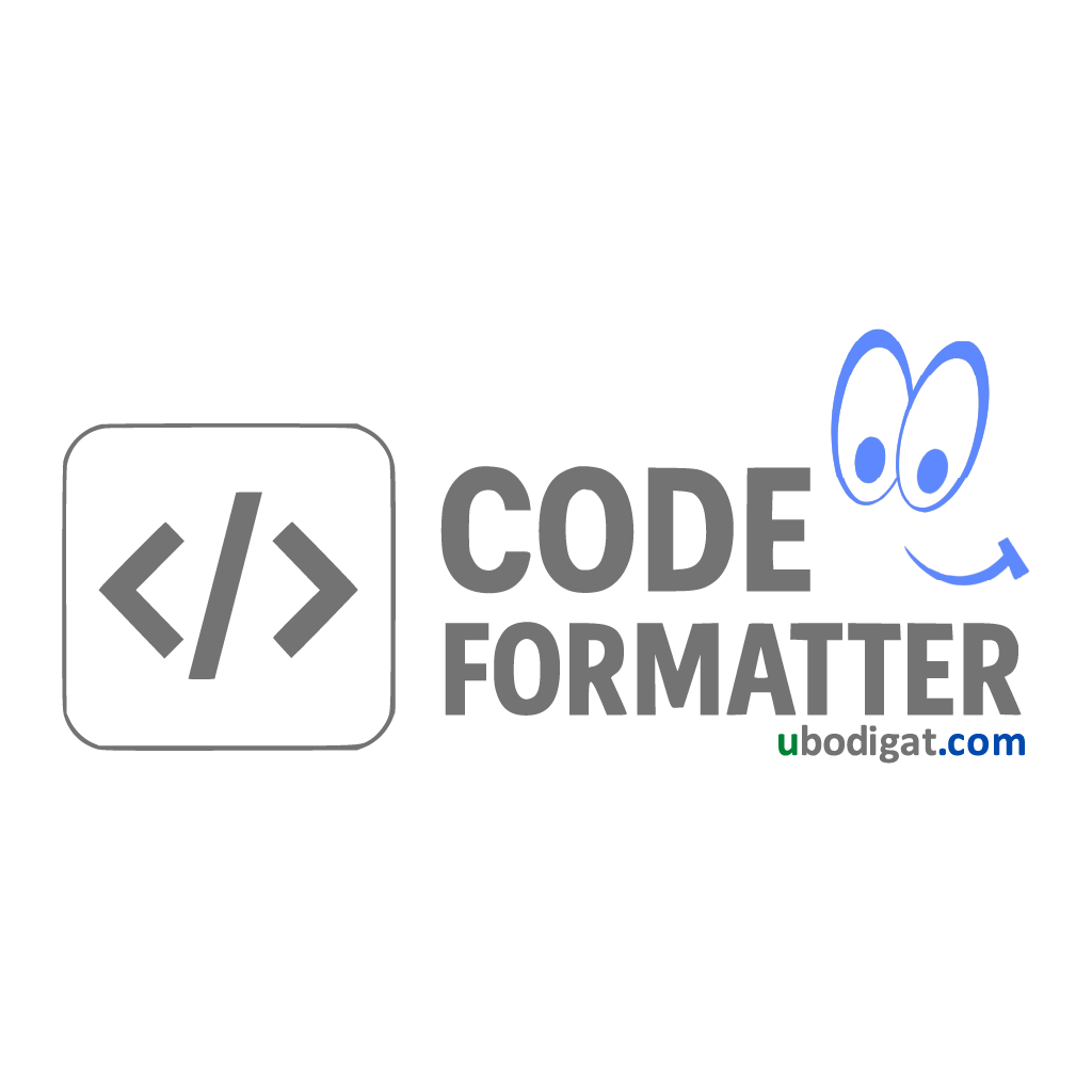 U:Bodigat Code Formatter